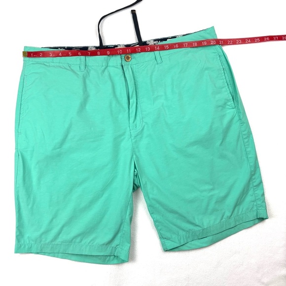 Taylor Vintage Turquoise Hybrid 9" Drawstring Men Stretch Walking Short Size 42 - Picture 13 of 13